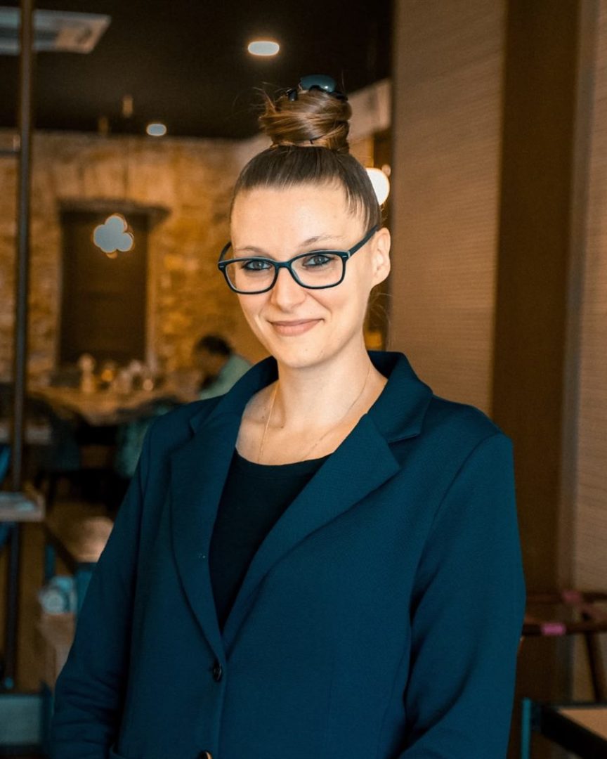 Andrea, responsable de sala d’El Terrat