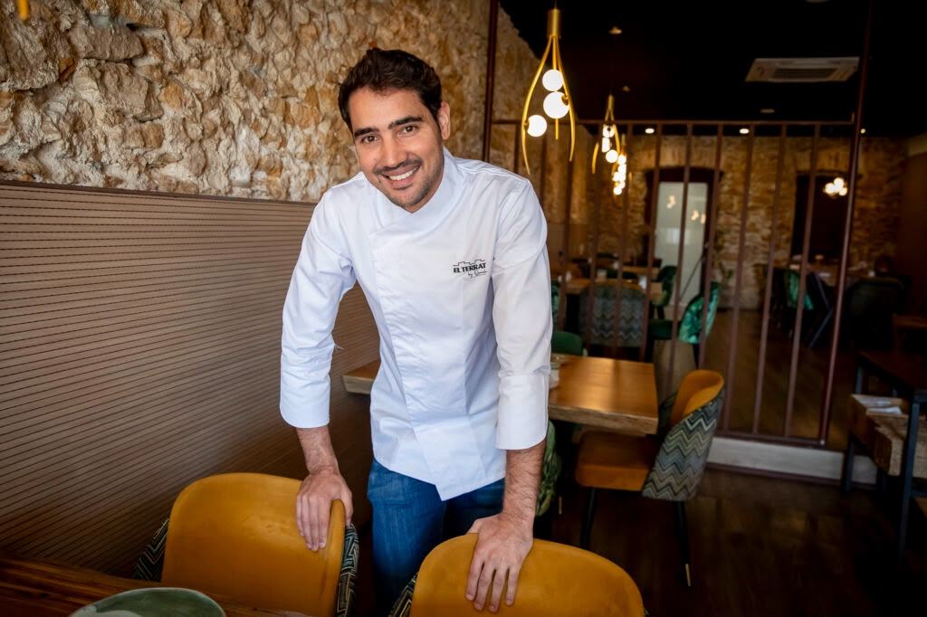 Moha Quach in the dining room at El Terrat