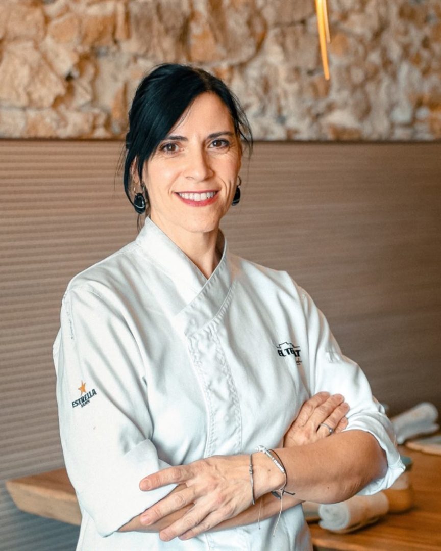 Sonia, de l’equip de cuina d’El Terrat